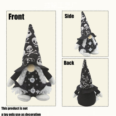 Muñeca Bebé Rudolf sin Rostro Postura Erguida para Decoración - Image 10