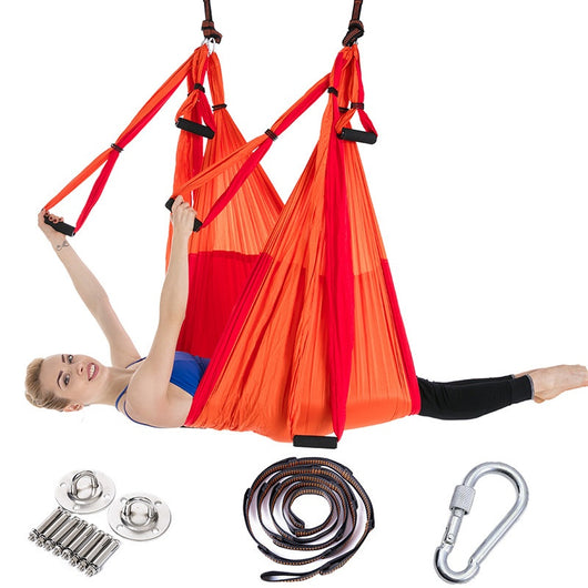 Hamaca de Yoga Aéreo Completa con 6 Asas - Soporte Máximo sin Elasticidad - Image 18