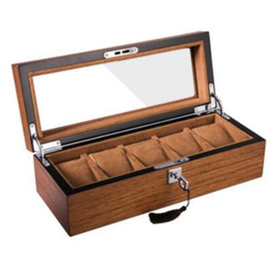 Caja Organizadora de Relojes con Acabado Madera Mate - Image 4