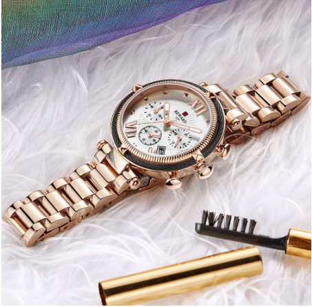 Reloj Deportivo Multifunción de Cuarzo con Tres Esferas - Image 2