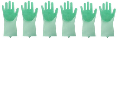 Guantes de Limpieza Resistentes al Calor con Cepillo de Silicona - Image 25