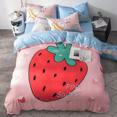 Juego de Sábanas Estampado Infantil de Algodón 4 Piezas - Image 11