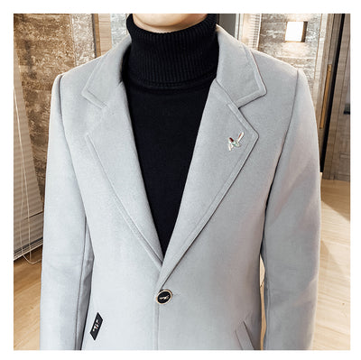 Abrigo de Invierno para Hombre en Algodón y Lana - Image 5