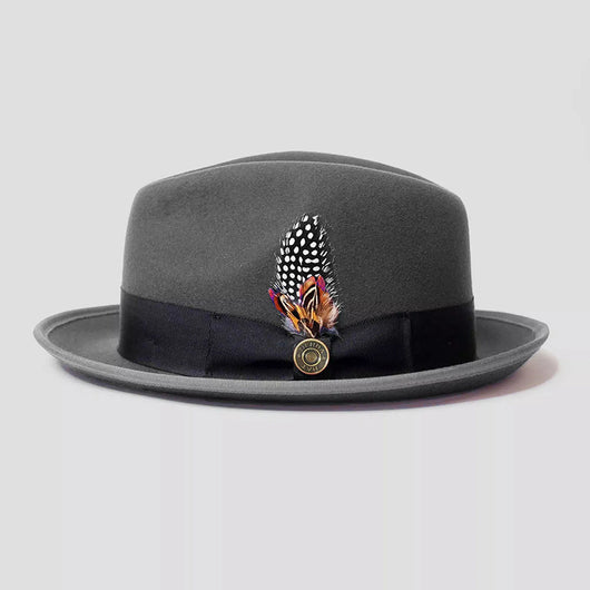 Sombrero Fieltro Tipo Bombín con Lazo de Cinta - Image 2