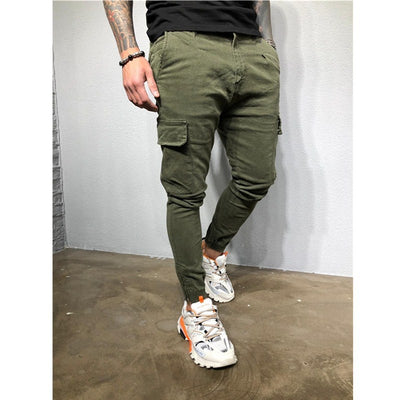 Pantalones Tejidos con Cintura Ajustable y Cierre - Image 19