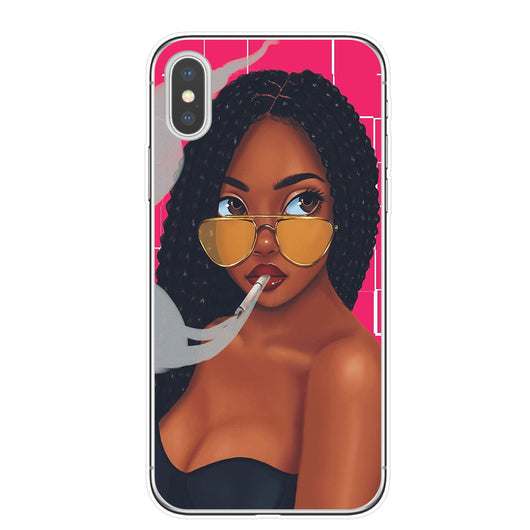 Funda para Celular con Diseño de Chica Ilustrada - Image 6