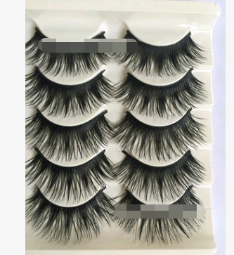 Pestañas Postizas Voluminosas - Set de 5 Pares con Efecto Cruzado - Image 3