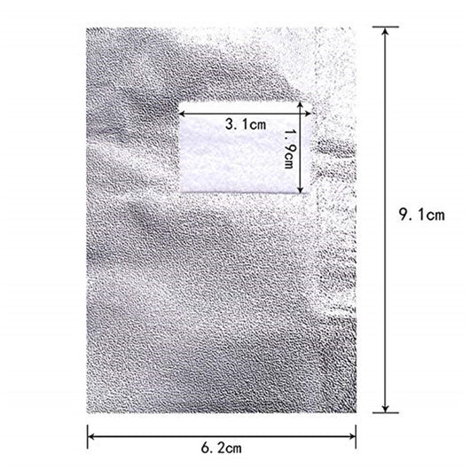 Pack de 100 Bolsas de Aluminio Estampadas Premium - Image 4