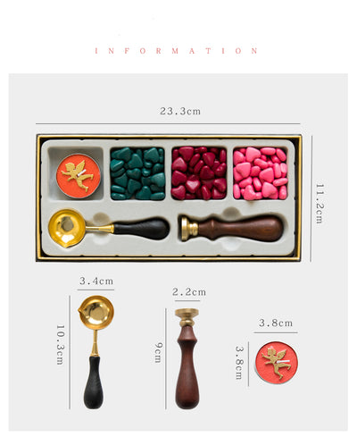 Set de Lacres de Cera para Sellar Sobres