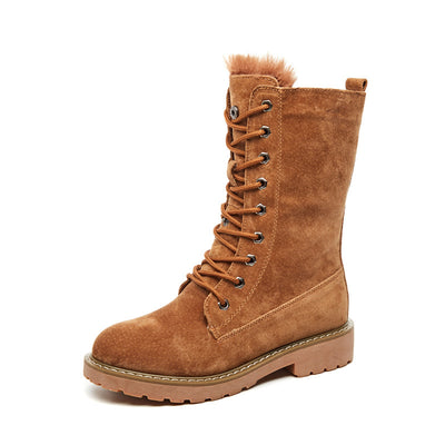 Botas Cálidas de Terciopelo Versátiles para Todo Clima - Image 2