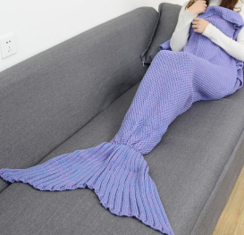Manta Cola de Sirena para Dormir - Cozy Knit - Image 10