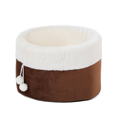 Cama Térmica Acogedora para Gatos - Nido Estampado en Felpa - Image 12