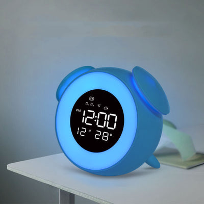 Reloj Despertador LED con Luz Ambiental