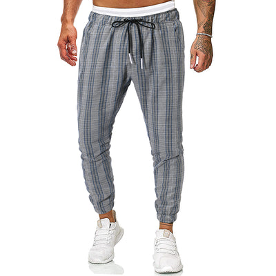 Pantalones Casuales a Cuadros - Comodidad y Estilo - Image 36