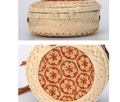 Bolsa Tejida a Mano en Bambú Vietnamita - Image 5