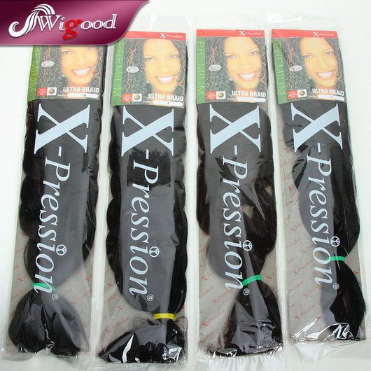 Peluca Trenzada Mixta XpressionBraid - Fibra Sintética Premium con Estilo Natural - Image 4
