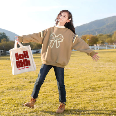Suéter para Niñas con Forro Polar - Ropa de Otoño e Invierno - Image 3