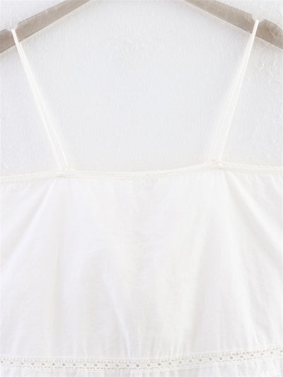 Blusa de Tirantes con Encaje Calado - Diseño Verano Mujer - Image 9