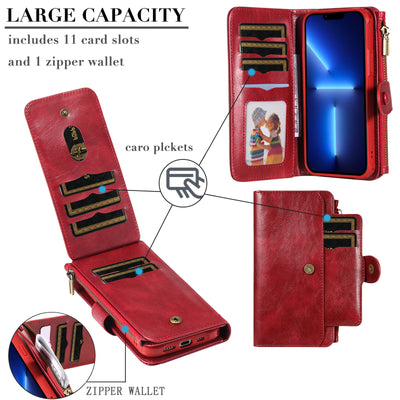 Funda Cartera Magnética para 16 Móviles - Protección Retro Multifunción con Ranuras para Tarjetas - Image 3