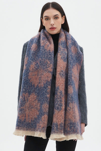 Bufanda Corta Estampado Jacquard para Hombre y Mujer - Otoño e Invierno - Image 14