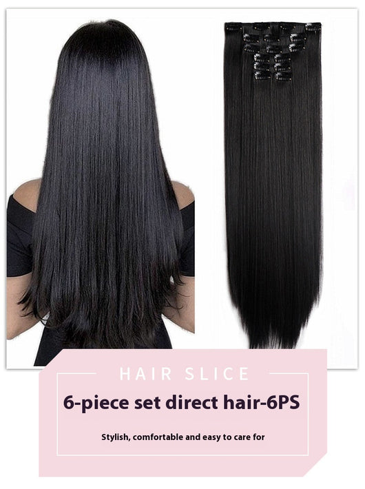 Set de 6 Extensiones de Cabello Liso Largo - Image 39