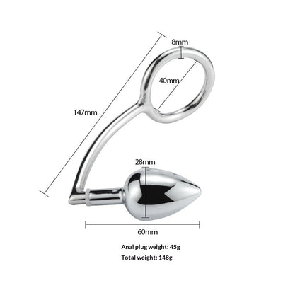 Anillo de Placer de Metal 15" - Dispositivo Dual de Bloqueo y Dilatación para Hombres - Image 10