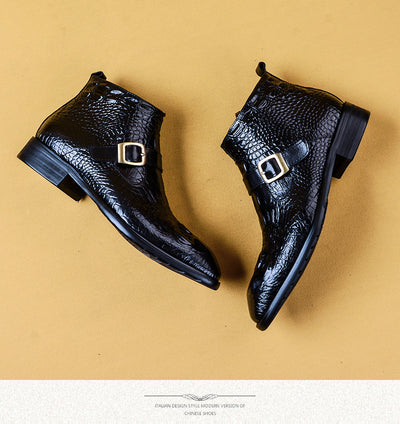 Zapatos Formales de Cuero Premium Estilo Británico para Hombre - Image 15