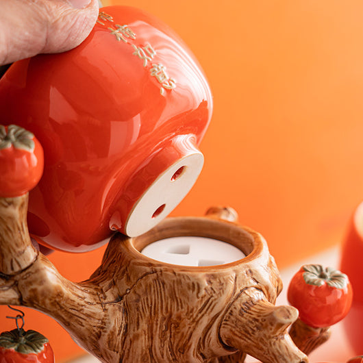 Juego de Té de Cerámica Premium para Regalos Empresariales - Image 3