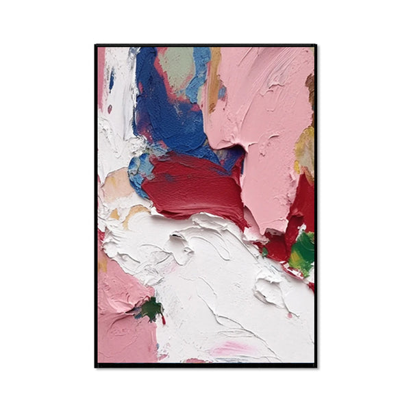 Cuadro Abstracto Moderno Óleo Grueso sobre Lienzo - Arte Decorativo Minimalista Hecho a Mano - Image 6