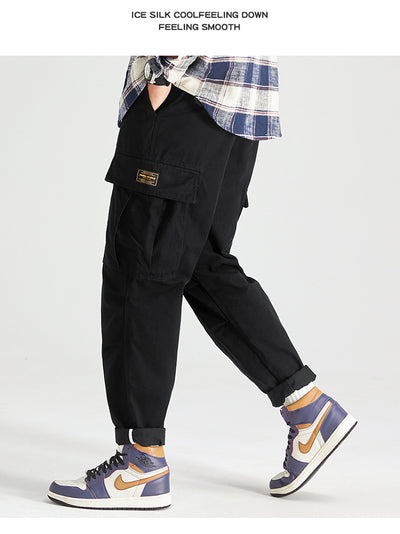 Overol Holgado Casual para Hombre con Bolsillos Amplios - Image 10