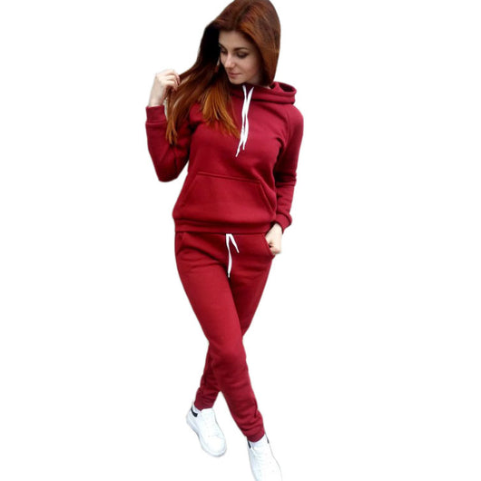 Conjunto Deportivo de Forro Polar Estilo Europeo y Americano - Image 7