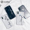 Funda Transparente con Diseño de Letras para Celular