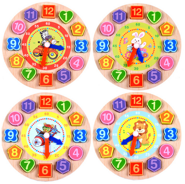 Reloj Educativo con Cuentas Móviles