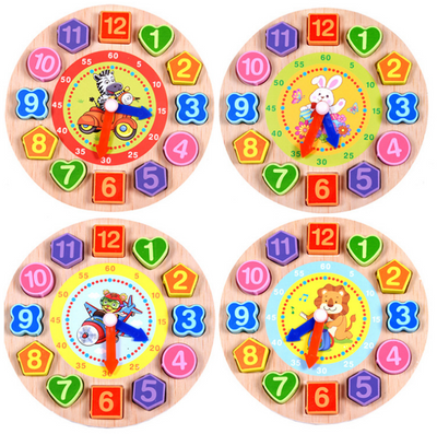 Reloj Educativo con Cuentas Móviles