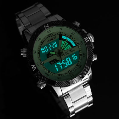 Reloj Despertador LCD Multifuncional con Luz Nocturna y Resistencia al Agua - Image 3