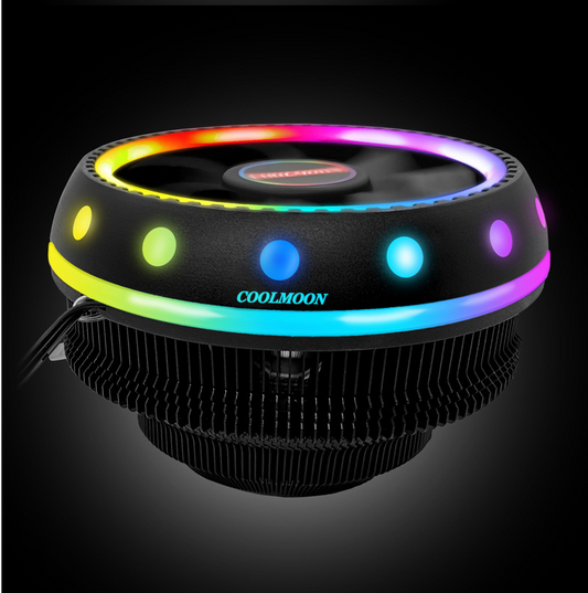 Ventilador CPU con Iluminación RGB Dinámico