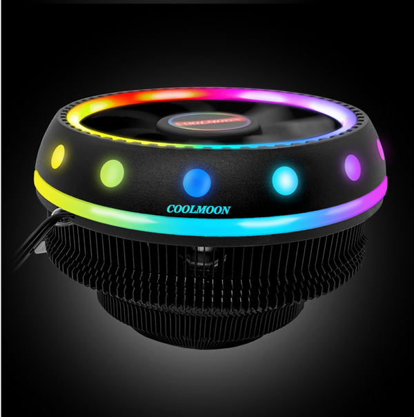 Ventilador CPU con Iluminación RGB Dinámico