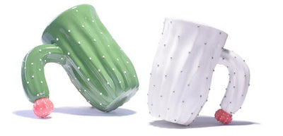 Taza de Cerámica Cactus - Diseño Creativo para Café y Regalos - Image 3