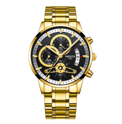 Reloj de Acero Inoxidable para Hombre - Sumergible con Cristal Luminoso - Image 4