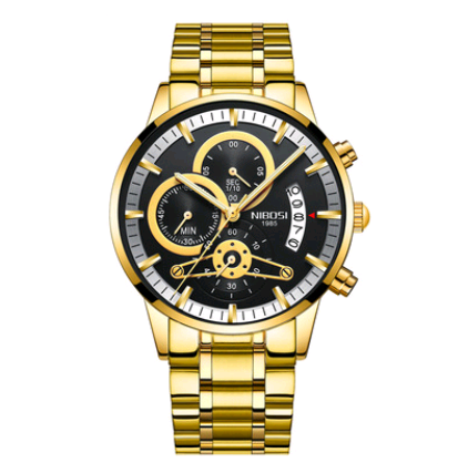 Reloj de Acero Inoxidable para Hombre - Sumergible con Cristal Luminoso - Image 4