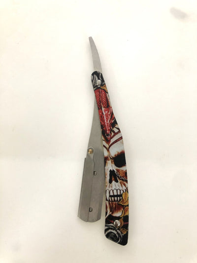 Navaja de Afeitar Clásica Clown Skull - Afeitado Manual Profesional - Image 7