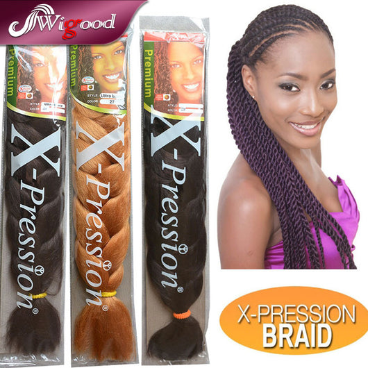 Peluca Trenzada Mixta XpressionBraid - Fibra Sintética Premium con Estilo Natural - Image 3