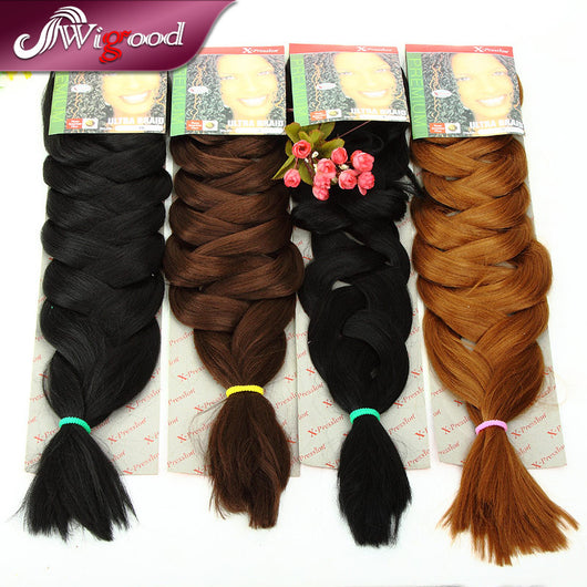 Peluca Trenzada Mixta XpressionBraid - Fibra Sintética Premium con Estilo Natural - Image 2