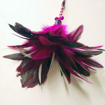 Juguete Interactivo de Plumas de Colores para Gatos - Image 2