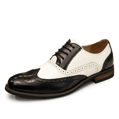 Zapatos de Vestir Ejecutivos British Tallados para Hombre - Image 9