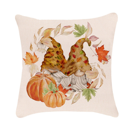 Funda de Cojín Decorativa Calabaza Otoño Halloween para Sofá y Auto - Image 10