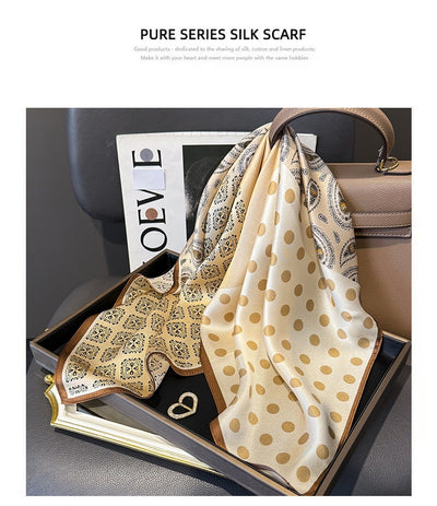 Pañuelo Femenino Lunares Protector Solar - Diseño Elegante y Ligero - Image 11