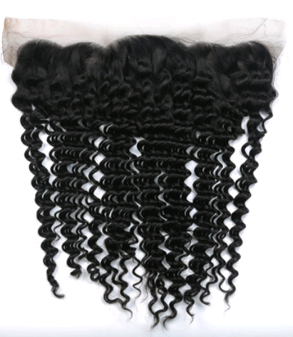 Peluca Frontal de Encaje 4x13 Cabello Natural - Bloque de Cabello Real