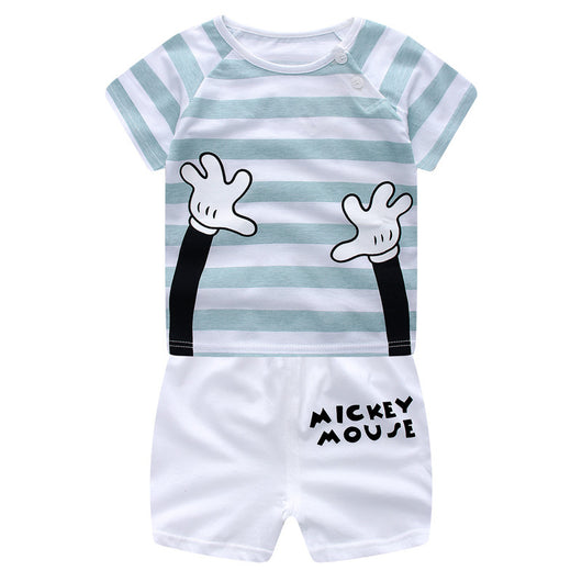 Conjunto de Dos Piezas para Niño en Algodón - Ropa Fresca para Verano - Image 4