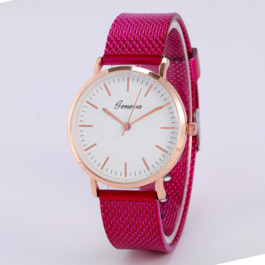 Reloj Geneva Minimalista con Malla Metálica - Diseño Elegante para Mujer - Image 8